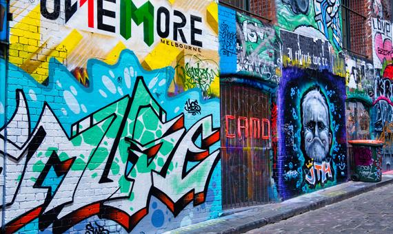 墨爾本塗鴉文化 Graffiti Culture